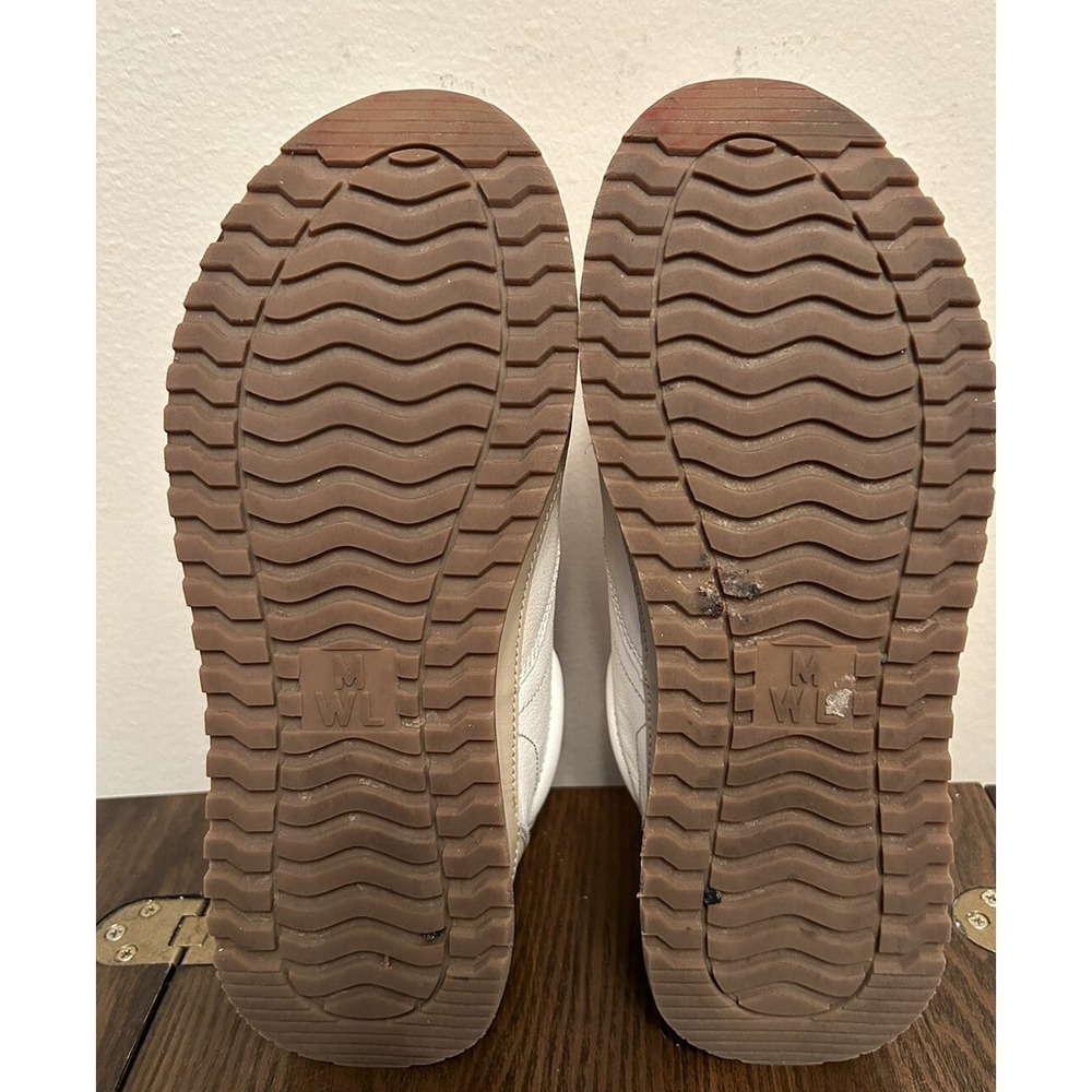 Madewell Kickoff Trainer Sneakers in Antique Cream Multi Women Size 9M Men 7.5M - Picture 11 of 11